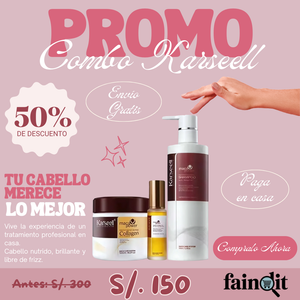 COMBO KARSEELL - HIDRATACIÓN PROFUNDA Y REPARACIÓN TOTAL