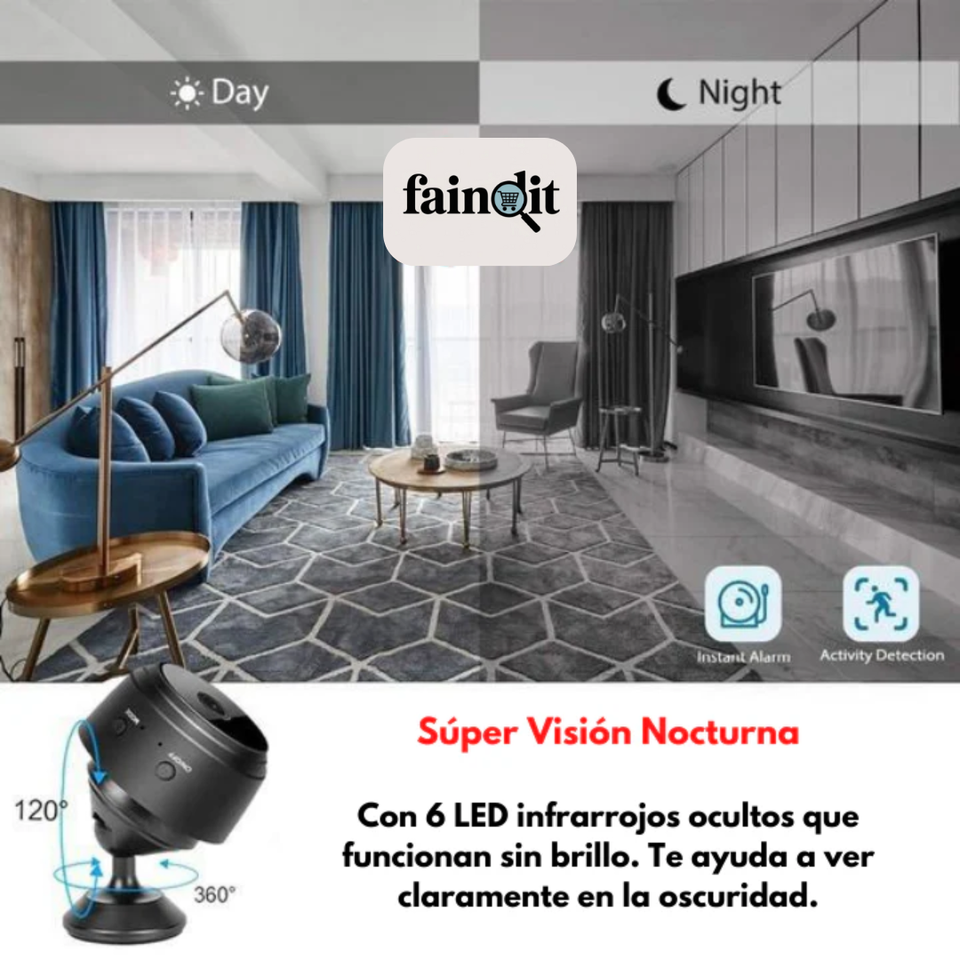 MINI CAMARA ESPIA A9 | ENVÍO GRATIS