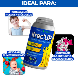 KREC' UP - CÁPSULAS DE CRECIMIENTO | ENVIO GRATIS