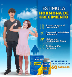 KREC' UP - CÁPSULAS DE CRECIMIENTO | ENVIO GRATIS
