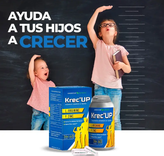 KREC' UP - CÁPSULAS DE CRECIMIENTO | ENVIO GRATIS